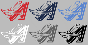 Los Angeles Angels Retro Throwback 1990s-2000s Logo Premium Vinyl Decal PICK COLOR & SIZE Los Angeles Angels Retro Throwback 1990s-2000s Logo Premium Vinyl Decal PICK COLOR & SIZE