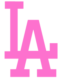 Los Angeles Dodgers Pink Mothers Day Team Logo Premium Vinyl Decal PICK SIZE Los Angeles Dodgers Pink Mothers Day Team Logo Premium Vinyl Decal PICK SIZE