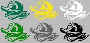 Oregon Ducks Combat Puddles Logo Premium Vinyl Decal PICK COLOR & SIZE Oregon Ducks Combat Puddles Logo Premium Vinyl Decal PICK COLOR & SIZE