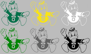 Oregon Ducks Alternate Logo Premium Vinyl Decal PICK COLOR & SIZE Oregon Ducks Alternate Logo Premium Vinyl Decal PICK COLOR & SIZE