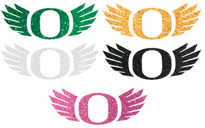 Oregon Ducks METALLIC SPARKLE Wings Logo Premium Vinyl Decal PICK COLOR & SIZE Oregon Ducks METALLIC SPARKLE Wings Logo Premium Vinyl Decal PICK COLOR & SIZE