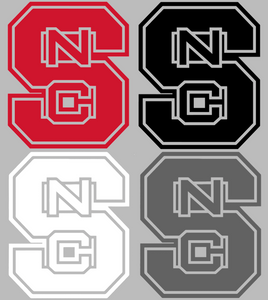 North Carolina State Wolfpack Retro Throwback Logo 3 Premium Vinyl Decal PICK COLOR & SIZE North Carolina State Wolfpack Retro Throwback Logo 3 Premium Vinyl Decal PICK COLOR & SIZE