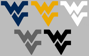 West Virginia Mountaineers Team Logo Premium Vinyl Decal PICK COLOR & SIZE West Virginia Mountaineers Team Logo Premium Vinyl Decal PICK COLOR & SIZE