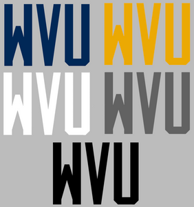 West Virginia Mountaineers WVU Logo Premium Vinyl Decal PICK COLOR & SIZE
