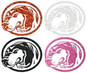 Tennessee Volunteers METALLIC SPARKLE Mascot Logo Premium Vinyl Decal PICK COLOR & SIZE