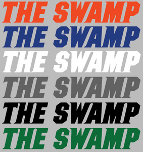 Florida Gators The Swamp Logo Premium Vinyl Decal PICK COLOR & SIZE Florida Gators The Swamp Logo Premium Vinyl Decal PICK COLOR & SIZE