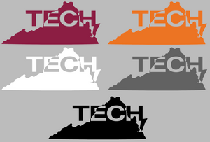 Virginia Tech Hokies Retro Throwback Logo 2 Premium Vinyl Decal PICK COLOR & SIZE Virginia Tech Hokies Retro Throwback Logo 2 Premium Vinyl Decal PICK COLOR & SIZE