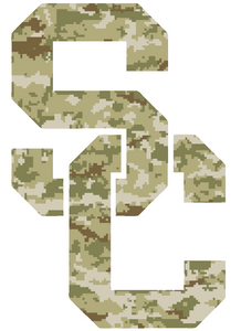 USC Trojans CAMO Camouflage Team Logo Premium Vinyl Decal PICK SIZE USC Trojans CAMO Camouflage Team Logo Premium Vinyl Decal PICK SIZE