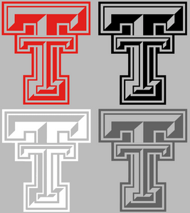 Texas Tech Red Raiders Team Logo Premium Vinyl Decal PICK COLOR & SIZE Texas Tech Red Raiders Team Logo Premium Vinyl Decal PICK COLOR & SIZE