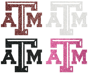 Texas A&M Aggies METALLIC SPARKLE Team Logo Premium Vinyl Decal PICK COLOR & SIZE Texas A&M Aggies METALLIC SPARKLE Team Logo Premium Vinyl Decal PICK COLOR & SIZE