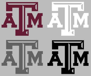 Texas A&M Aggies Team Logo Premium Vinyl Decal PICK COLOR & SIZE Texas A&M Aggies Team Logo Premium Vinyl Decal PICK COLOR & SIZE