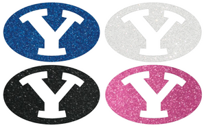 BYU Cougars METALLIC SPARKLE Team Logo Premium Vinyl Decal PICK COLOR & SIZE BYU Cougars METALLIC SPARKLE Team Logo Premium Vinyl Decal PICK COLOR & SIZE