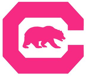 California Cal Golden Bears Hot Pink Alternate Logo Premium Vinyl Decal PICK SIZE California Cal Golden Bears Hot Pink Alternate Logo Premium Vinyl Decal PICK SIZE
