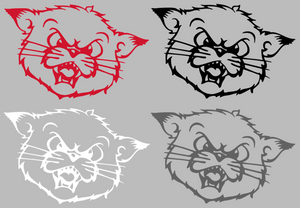 Cincinnati Bearcats Retro Throwback Logo 1 Premium Vinyl Decal PICK COLOR & SIZE