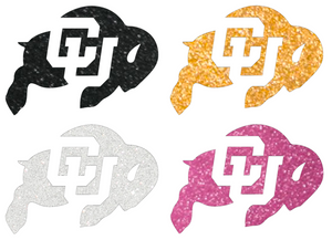 Colorado Buffaloes METALLIC SPARKLE Alternate Logo Premium Vinyl Decal PICK COLOR & SIZE Colorado Buffaloes METALLIC SPARKLE Alternate Logo Premium Vinyl Decal PICK COLOR & SIZE