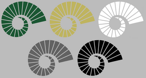 Colorado State Rams Horns Logo Premium Vinyl Decal PICK COLOR & SIZE Colorado State Rams Horns Logo Premium Vinyl Decal PICK COLOR & SIZE