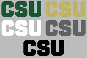 Colorado State Rams CSU Logo Premium Vinyl Decal PICK COLOR & SIZE Colorado State Rams CSU Logo Premium Vinyl Decal PICK COLOR & SIZE