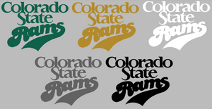 Colorado State Rams Retro Throwback Logo 3 Premium Vinyl Decal PICK COLOR & SIZE Colorado State Rams Retro Throwback Logo 3 Premium Vinyl Decal PICK COLOR & SIZE