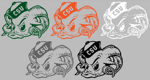 Colorado State Rams Retro Throwback Logo 1 Premium Vinyl Decal PICK COLOR & SIZE Colorado State Rams Retro Throwback Logo 1 Premium Vinyl Decal PICK COLOR & SIZE