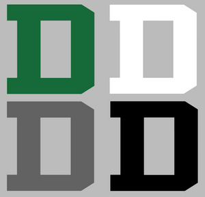 Dartmouth Big Green Retro Throwback Logo Premium Vinyl Decal PICK COLOR & SIZE