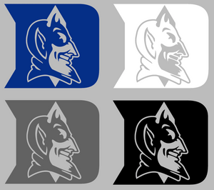Duke Blue Devils Alternate Logo Premium Vinyl Decal PICK COLOR & SIZE Duke Blue Devils Alternate Logo Premium Vinyl Decal PICK COLOR & SIZE