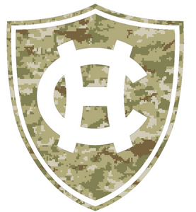 Holy Cross Crusaders CAMO Camouflage Team Logo Premium Vinyl Decal PICK SIZE Holy Cross Crusaders CAMO Camouflage Team Logo Premium Vinyl Decal PICK SIZE