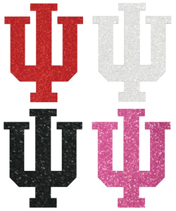 Indiana Hoosiers METALLIC SPARKLE Team Logo Premium Vinyl Decal PICK COLOR & SIZE Indiana Hoosiers METALLIC SPARKLE Team Logo Premium Vinyl Decal PICK COLOR & SIZE