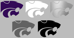 Kansas State Wildcats Team Logo Premium Vinyl Decal PICK COLOR & SIZE Kansas State Wildcats Team Logo Premium Vinyl Decal PICK COLOR & SIZE