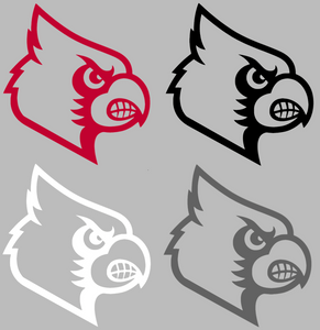 Louisville Cardinals Team Logo Premium Vinyl Decal PICK COLOR & SIZE Louisville Cardinals Team Logo Premium Vinyl Decal PICK COLOR & SIZE