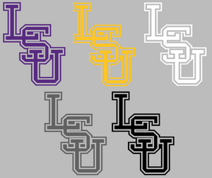 LSU Tigers Retro Throwback Logo 4 Premium Vinyl Decal PICK COLOR & SIZE LSU Tigers Retro Throwback Logo 4 Premium Vinyl Decal PICK COLOR & SIZE
