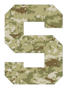 Michigan State Spartans CAMO Camouflage Team Logo Premium Vinyl Decal PICK SIZE Michigan State Spartans CAMO Camouflage Team Logo Premium Vinyl Decal PICK SIZE