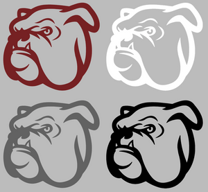 Mississippi State Bulldogs Mascot Logo Premium Vinyl Decal PICK COLOR & SIZE Mississippi State Bulldogs Mascot Logo Premium Vinyl Decal PICK COLOR & SIZE