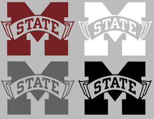 Mississippi State Bulldogs Retro Throwback Logo 2 Premium Vinyl Decal PICK COLOR & SIZE Mississippi State Bulldogs Retro Throwback Logo 2 Premium Vinyl Decal PICK COLOR & SIZE