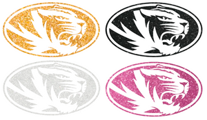 Missouri Tigers METALLIC SPARKLE Team Logo Premium Vinyl Decal PICK COLOR & SIZE Missouri Tigers METALLIC SPARKLE Team Logo Premium Vinyl Decal PICK COLOR & SIZE
