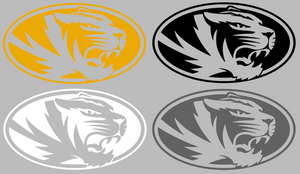 Missouri Tigers Team Logo Premium Vinyl Decal PICK COLOR & SIZE Missouri Tigers Team Logo Premium Vinyl Decal PICK COLOR & SIZE