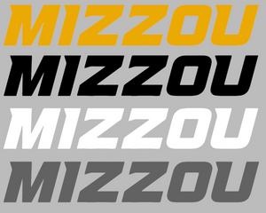 Missouri Tigers Mizzou Logo Premium Vinyl Decal PICK COLOR & SIZE