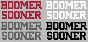 Oklahoma Sooners Boomer Sooner Logo Premium Vinyl Decal PICK COLOR & SIZE Oklahoma Sooners Boomer Sooner Logo Premium Vinyl Decal PICK COLOR & SIZE