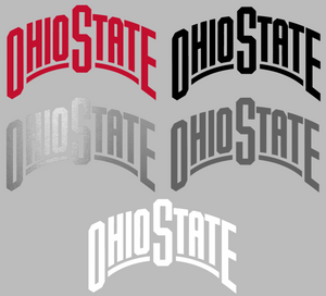 Ohio State Buckeyes Team Name Logo Premium Vinyl Decal PICK COLOR & SIZE Ohio State Buckeyes Team Name Logo Premium Vinyl Decal PICK COLOR & SIZE