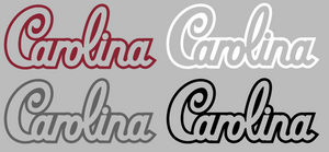 South Carolina Gamecocks Script Team Name Logo Premium Vinyl Decal PICK COLOR & SIZE South Carolina Gamecocks Script Team Name Logo Premium Vinyl Decal PICK COLOR & SIZE