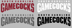 South Carolina Gamecocks Team Name Logo Premium Vinyl Decal PICK COLOR & SIZE South Carolina Gamecocks Team Name Logo Premium Vinyl Decal PICK COLOR & SIZE