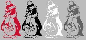 Youngstown State Penguins Mascto Logo 1 Premium Vinyl Decal PICK COLOR & SIZE