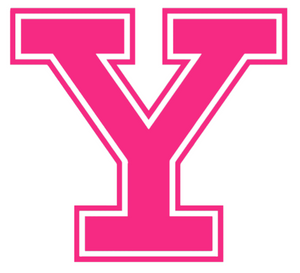 Yale Bulldogs Hot Pink Team Logo Premium Vinyl Decal PICK SIZE Yale Bulldogs Hot Pink Team Logo Premium Vinyl Decal PICK SIZE