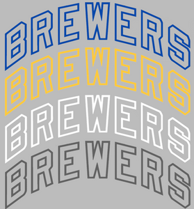Milwaukee Brewers Retro Throwback Team Name Logo Premium Vinyl Decal PICK COLOR & SIZE Milwaukee Brewers Retro Throwback Team Name Logo Premium Vinyl Decal PICK COLOR & SIZE