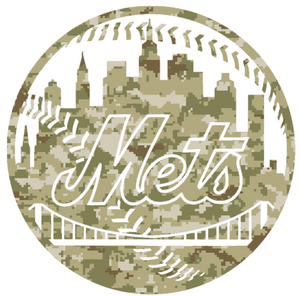 New York Mets Camo Camouflage Alternate Logo Premium Vinyl Decal PICK SIZE New York Mets Camo Camouflage Alternate Logo Premium Vinyl Decal PICK SIZE
