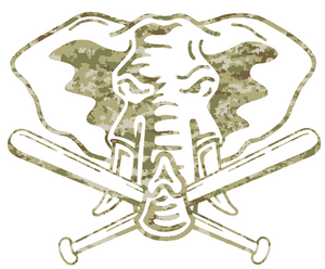 Oakland Athletics Camo Camouflage Elephant Logo Premium Vinyl Decal PICK SIZE Oakland Athletics Camo Camouflage Elephant Logo Premium Vinyl Decal PICK SIZE