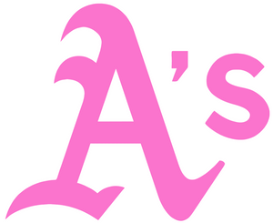 Oakland Athletics Pink Mothers Day Team Logo Premium Vinyl Decal PICK SIZE Oakland Athletics Pink Mothers Day Team Logo Premium Vinyl Decal PICK SIZE