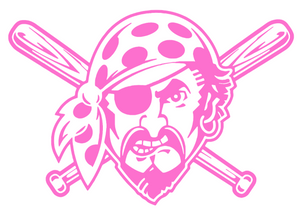 Pittsburgh Pirates Pink Mothers Day Alternate Logo Premium Vinyl Decal PICK SIZE Pittsburgh Pirates Pink Mothers Day Alternate Logo Premium Vinyl Decal PICK SIZE