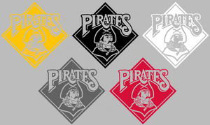 Pittsburgh Pirates Retro Throwback 1980s-1990s Logo Premium Vinyl Decal PICK COLOR & SIZE Pittsburgh Pirates Retro Throwback 1980s-1990s Logo Premium Vinyl Decal PICK COLOR & SIZE