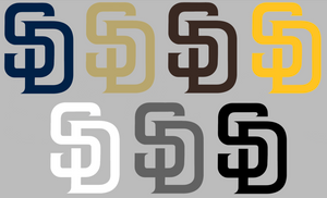 San Diego Padres Retro Throwback 2000s-2010s Logo Premium Vinyl Decal PICK COLOR & SIZE San Diego Padres Retro Throwback 2000s-2010s Logo Premium Vinyl Decal PICK COLOR & SIZE
