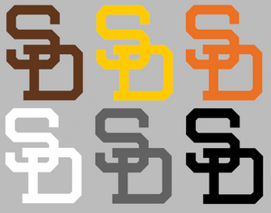 San Diego Padres Retro Throwback 1960s-1980s Logo Premium Vinyl Decal PICK COLOR & SIZE San Diego Padres Retro Throwback 1960s-1980s Logo Premium Vinyl Decal PICK COLOR & SIZE